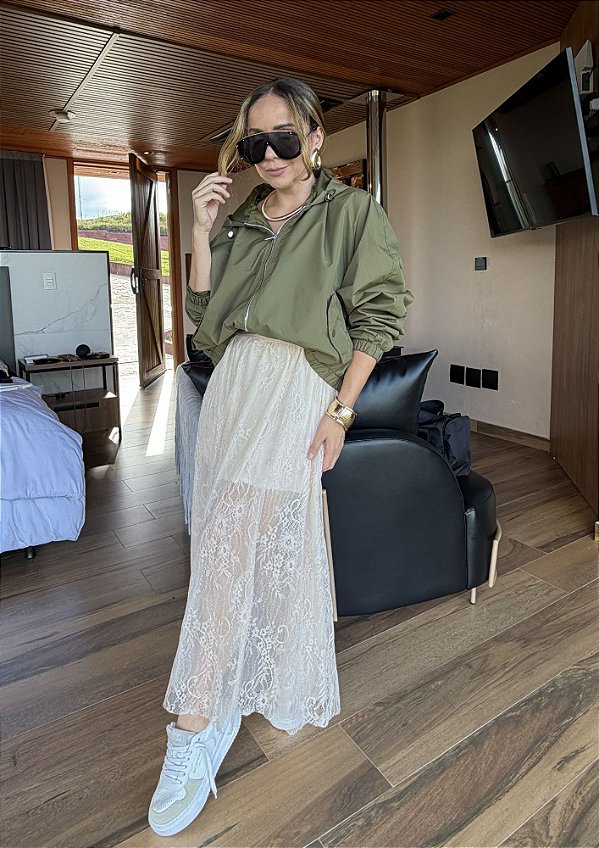 Jaqueta Bomber Nylon Soraia @usemika Feminino