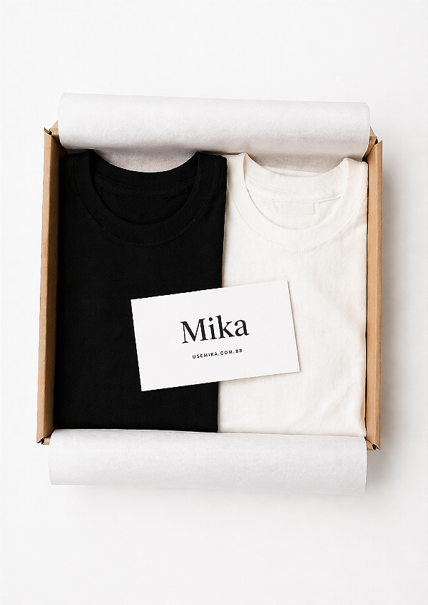 Kit Tshirt Básica Oversized Lídia @usemika Feminino