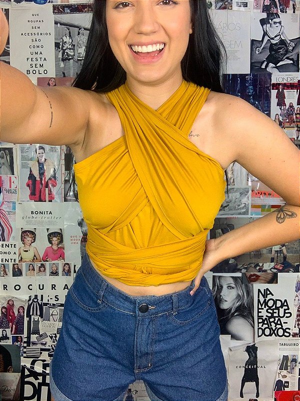 Cropped Barbara Mostarda