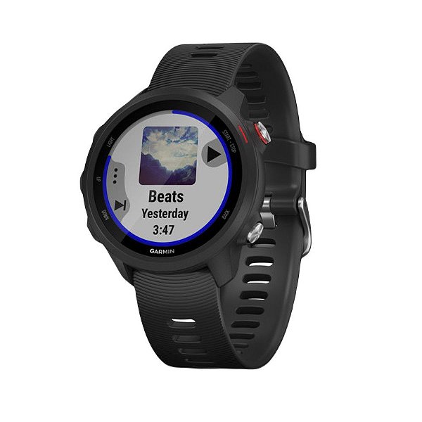 Monitor Cardíaco de pulso com GPS Garmin FORERUNNER 245 Music