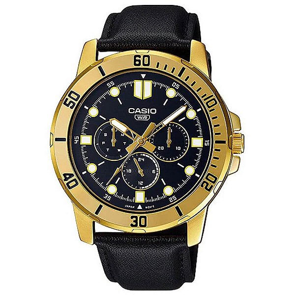 Relógio Casio Collection Masculino MTP-VD300GL-1EUDF