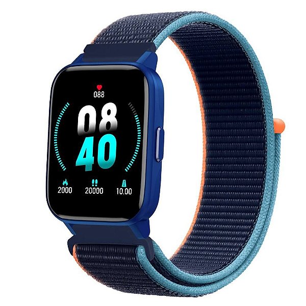 Relógio Smartwatch Mondaine Full Touch 16001M0MVNG3 - Azul