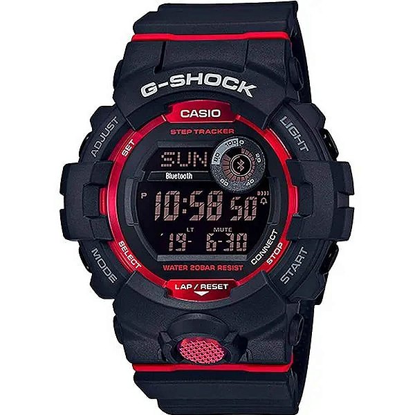 Relógio G-Shock G- Squad GBD-800-1DR Bluetooth