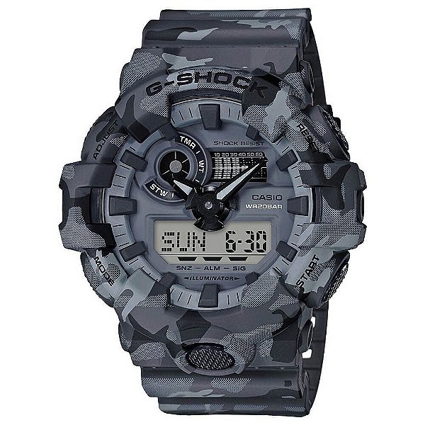 Relógio Casio G-Shock Masculino GA-700CM-8ADR