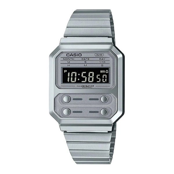 Relógio Casio Vintage Unissex A100WE-7BDF