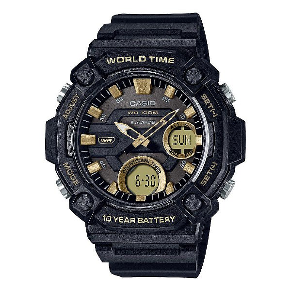 Relógio Casio Masculino Standard AEQ-120W-9AVDF.