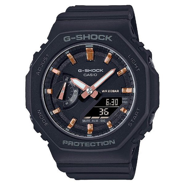 Relógio Casio G-Shock Unissex GMA-S2100-1ADR *Carbon Core Guard.