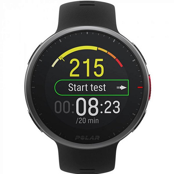 Relógio Smartwatch e Monitor Cardíaco de Pulso e GPS  POLAR VANTAGE V2 - Preto