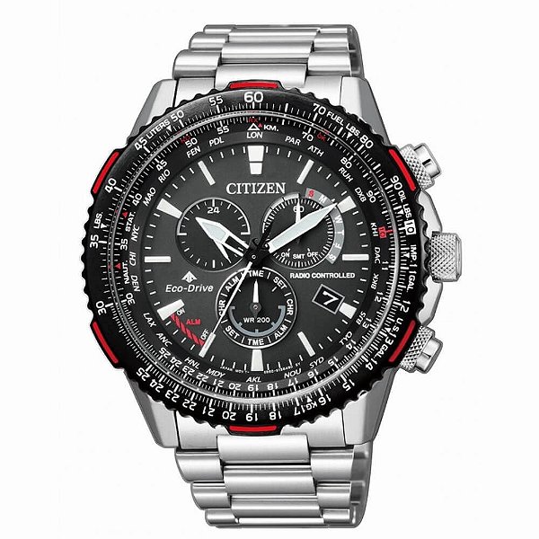 Relógio Citizen Masculino Eco-Drive PROMASTER TZ31098T CB5001-57E Safira.