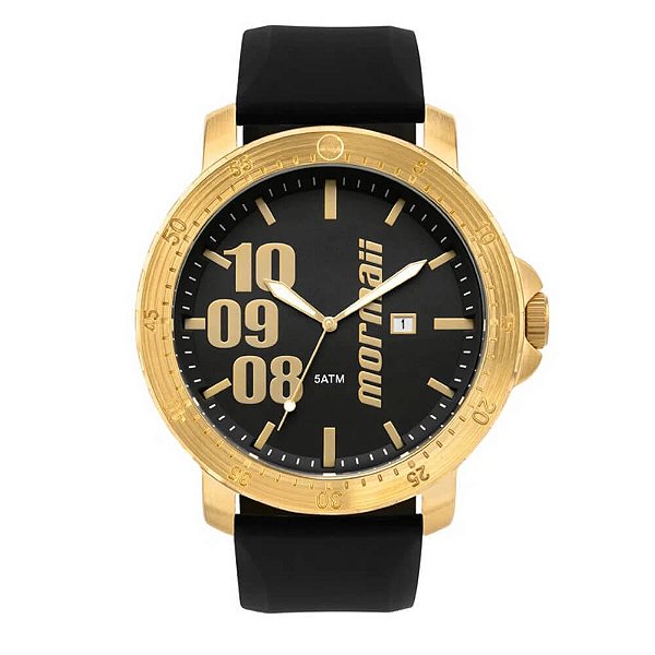 Relógio Mormaii Masculino Steel Basic Dourado MOVX42EAB/5D