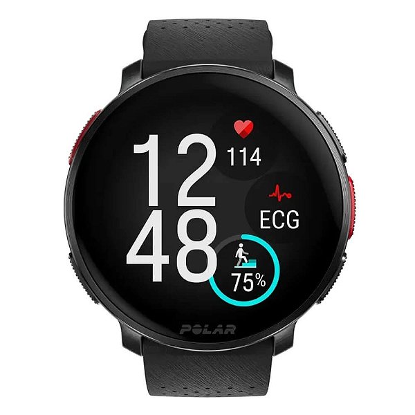 Relógio Smartwatch Multiesportivo Premium e GPS  POLAR VANTAGE V3 - Preto