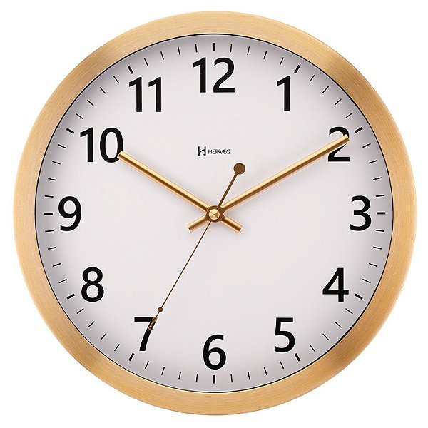 Relógio de Parede Herweg 6736-029 Quartz Alumínio 30,5 cm