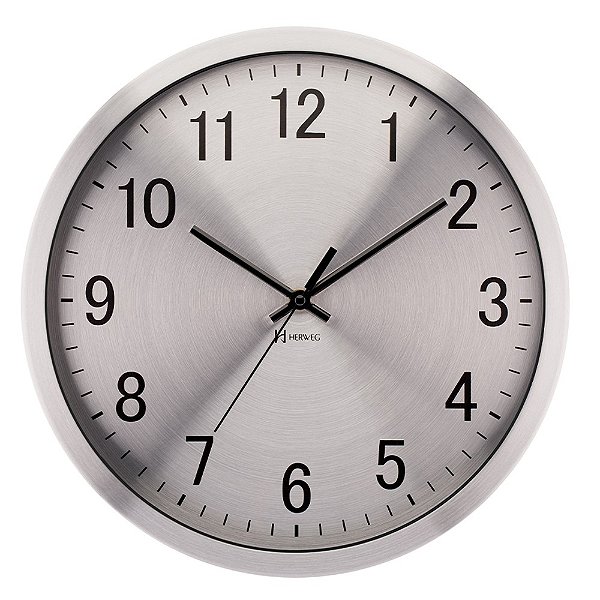 Relógio de Parede Herweg 6738-079 Quartz Alumínio 36,5 cm