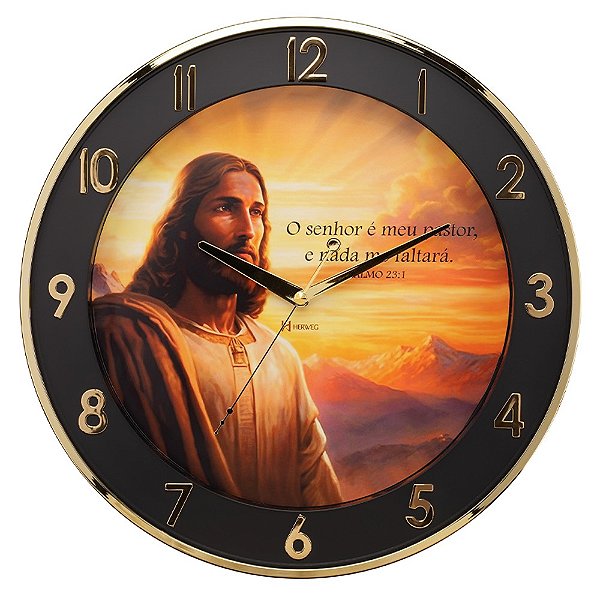 Relógio de Parede Herweg 6830-029 Salmo 34,6 cm