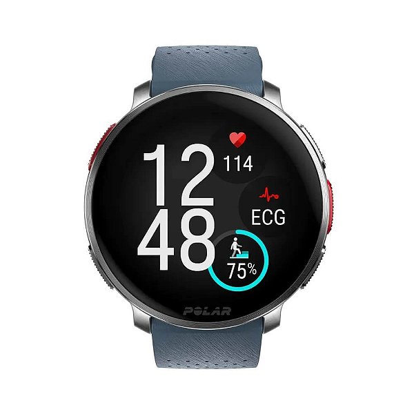 Relógio Smartwatch Multiesportivo Premium e GPS  POLAR VANTAGE V3 - Sky Blue