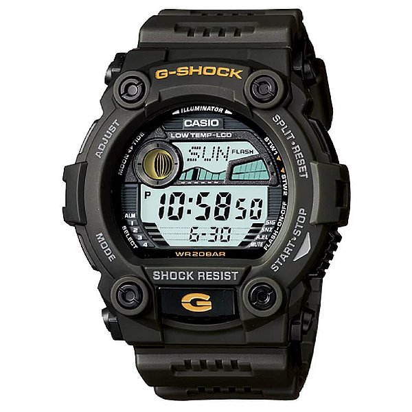 Relógio G-Shock Tábua de Maré G-7900-3DR *G Rescue