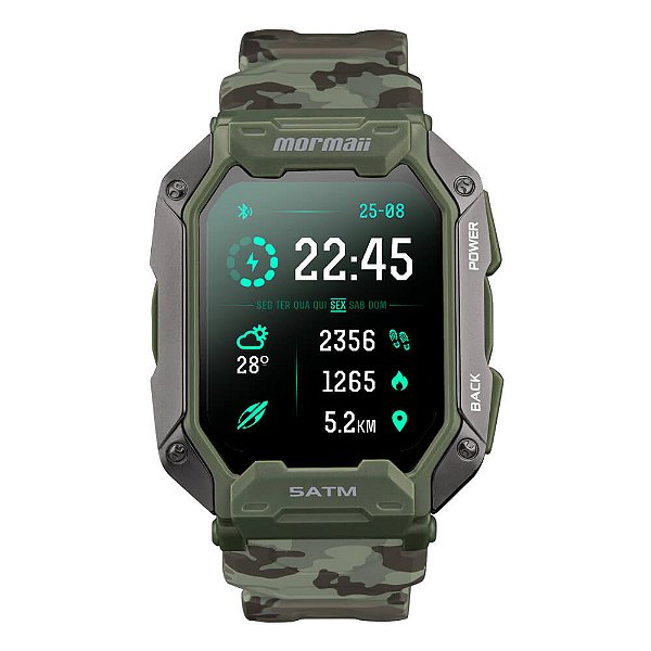Relógio Smartwatch Mormaii Force MOFORCEAB/8V