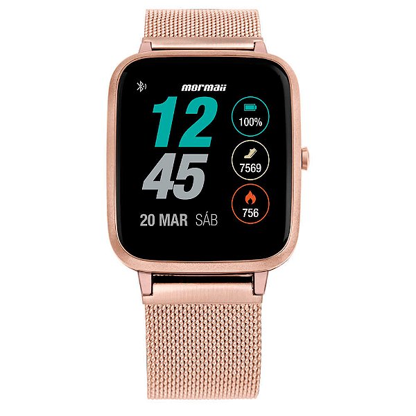 Relógio Smartwatch Mormaii Life MOLIFEAH/7J