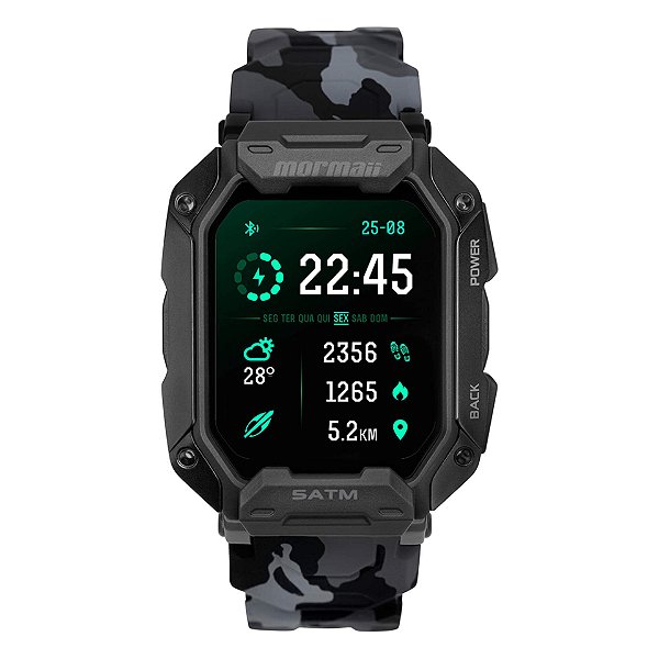 Relógio Smartwatch Mormaii Force MOFORCEAD/8C