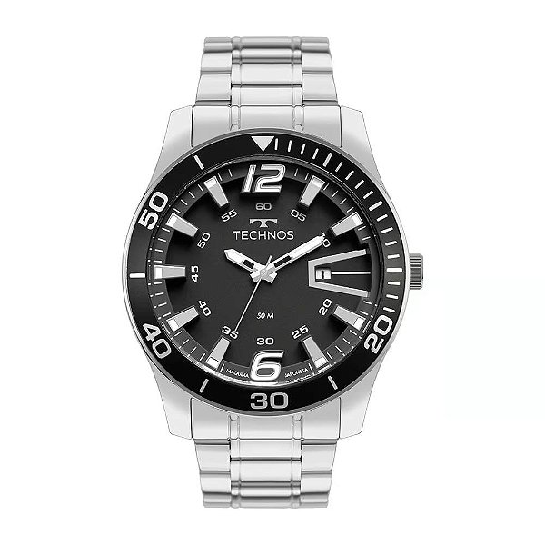 Relógio Technos Masculino Racer Premium Prata - 2115TXA/1P