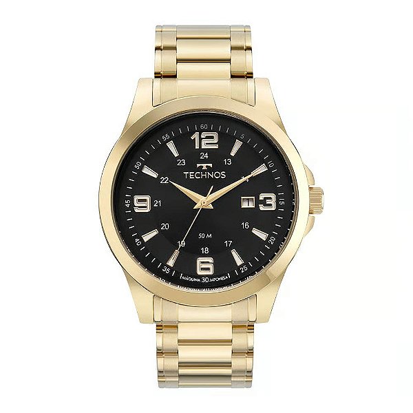 Relógio Technos Masculino Racer Dourado - 2115TXB/1P