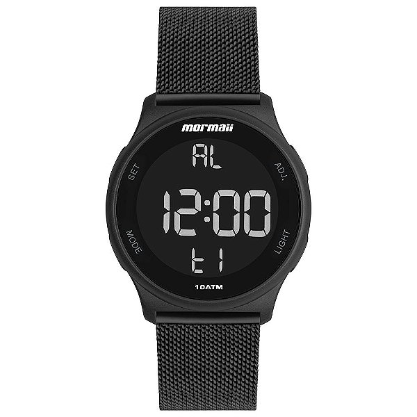 Relógio Mormaii Unissex Digi Preto MO7700/8P