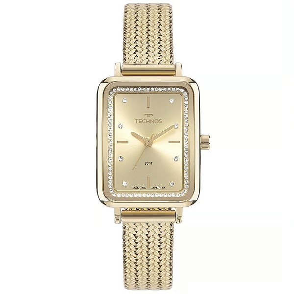 Relógio Technos Feminino Mini Dourado GL32AI/1D