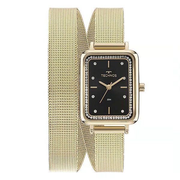 Relógio Technos Feminino Mini Dourado GL32AP/1P