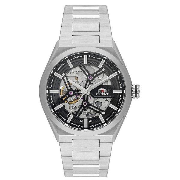 Relógio Orient Automático Skeleton NH7SS004 G1SX