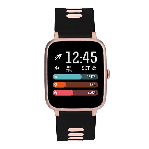Relógio Smartwatch Mormaii Feminino Life MOLIFEGAM/8P GPS