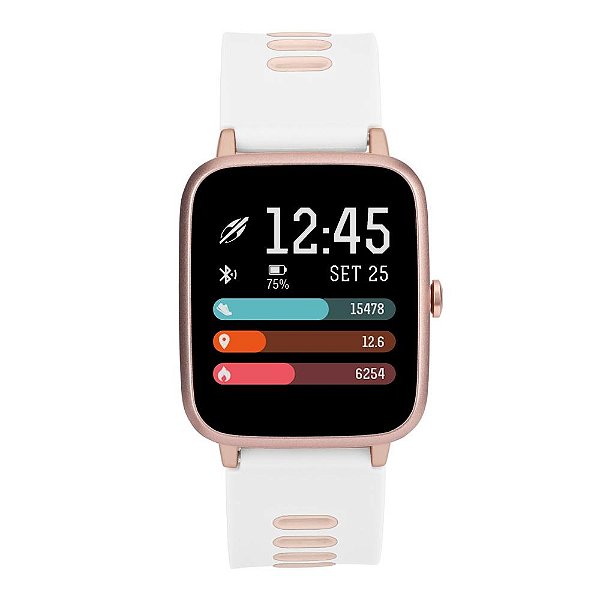 Relógio Smartwatch Mormaii Feminino Life MOLIFEGAN/8B GPS