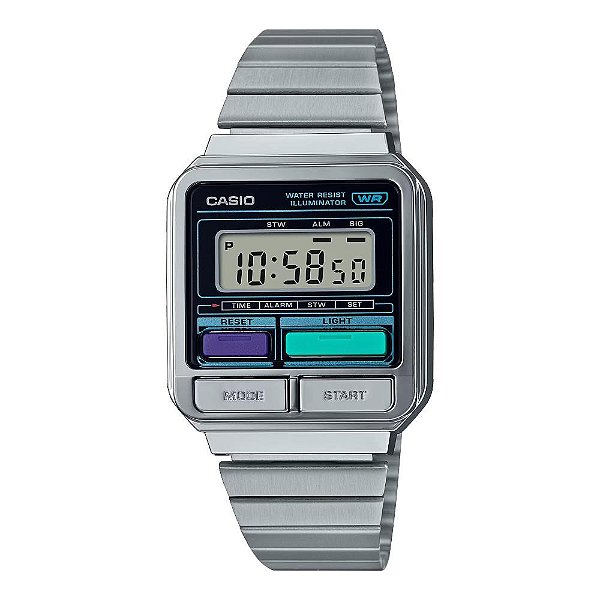 Relógio Casio Vintage Unissex A120WE-1ADF