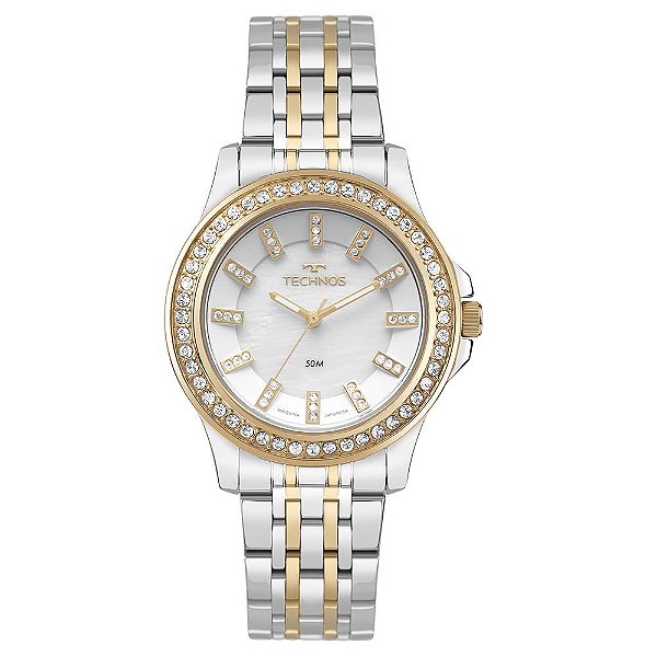 Relógio Technos Feminino St.moritz Bicolor - 2035NAV/1K