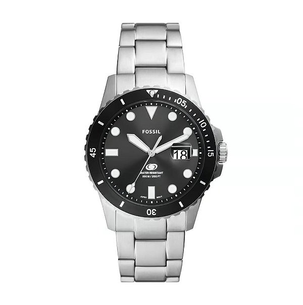Relógio Fossil Masculino Fossil Blue Prata - FS6032/1KN