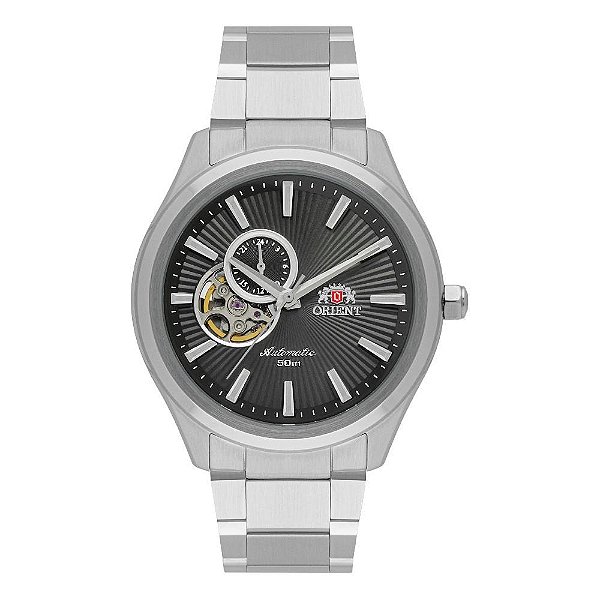 Relógio Orient Masculino Automático NH3SS005 G1SX Open Heart