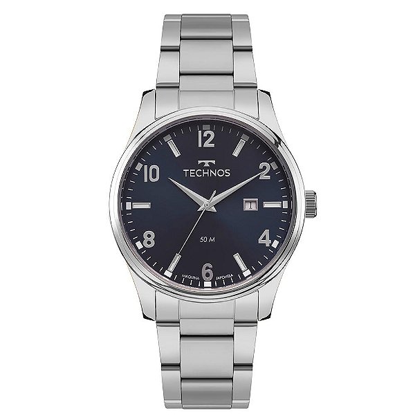 Relógio Technos Masculino Steel 2115TZE/1A