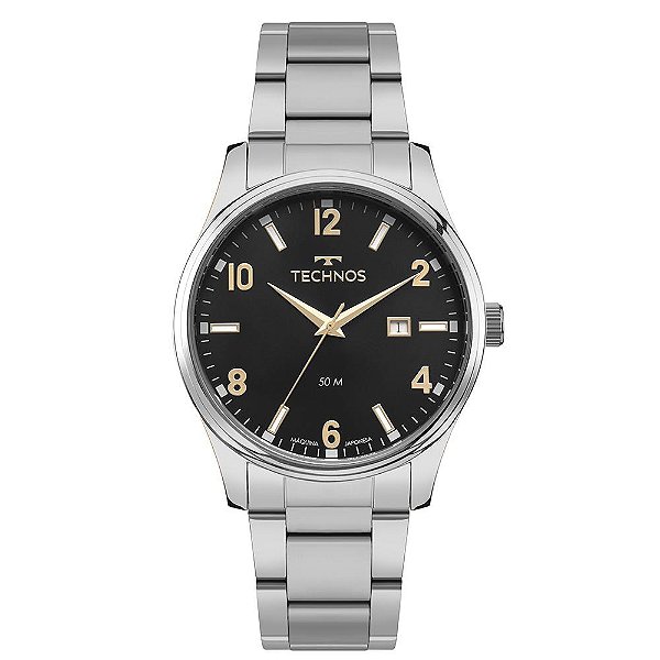 Relógio Technos Masculino Steel 2115TZE/1P