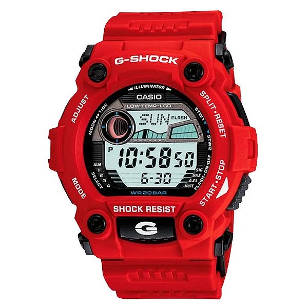 Relógio G-Shock Tábua de Maré G-7900A-4DR *G Rescue