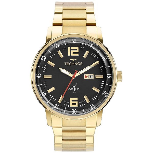 Relógio Technos Masculino Classic Golf 2115MWD/1H
