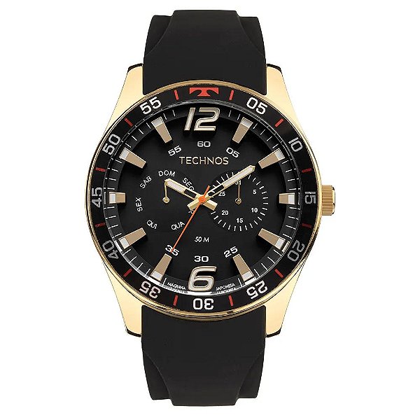 Relógio Technos Masculino Racer Premium Prata 6P25CB/2B