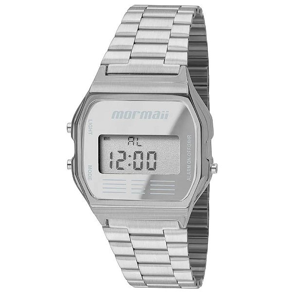 Relógio Mormaii Unissex Vintage Prata - MOBJ3808AA/3C