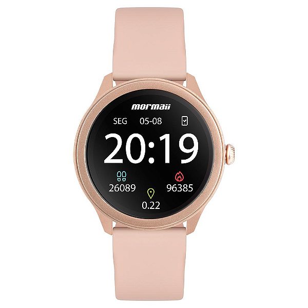 Relógio Smartwatch Mormaii Life MOLIFEURAB/8T - Rosa