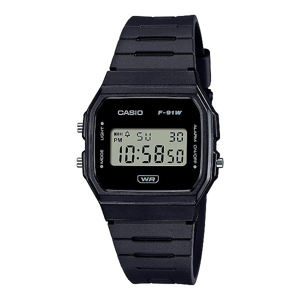 Relógio Casio Standard  F-91WB-1ADF