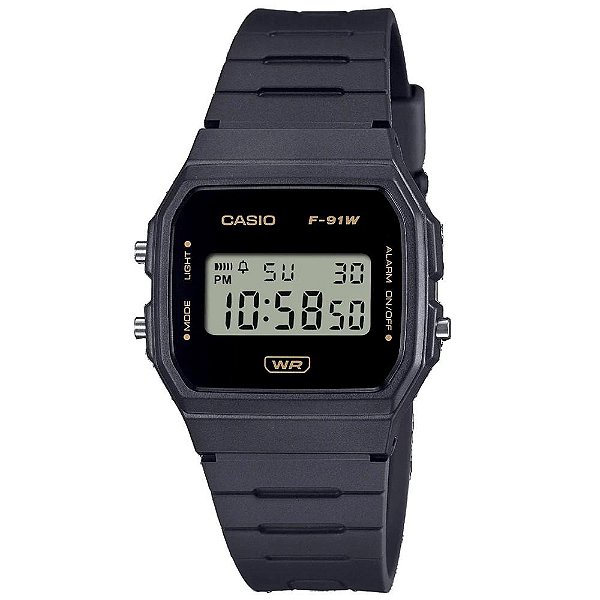 Relógio Casio Standard F-91WB-8ADF