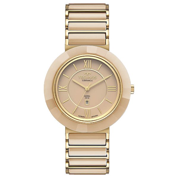 Relógio Technos Feminino Ceramic/saphire 2015BV/1X