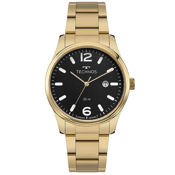 Relógio Technos Masculino Steel 2115TZV/1P