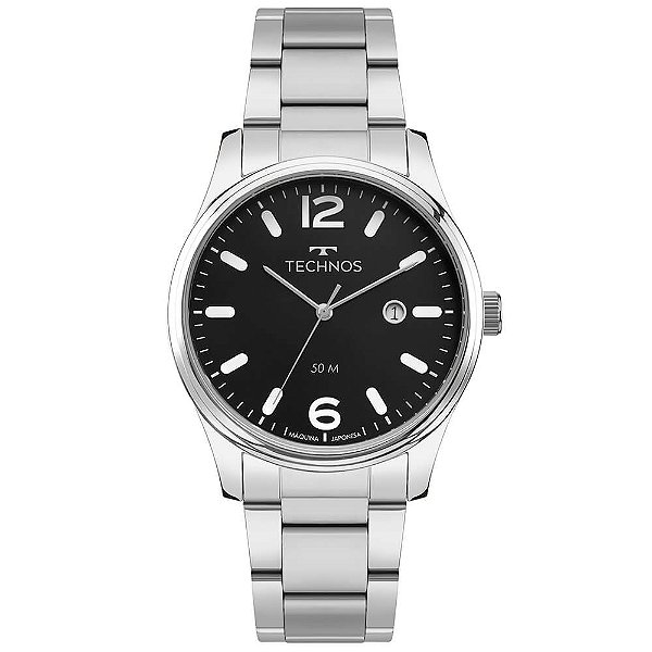 Relógio Technos Masculino Steel 2115TZU/1P