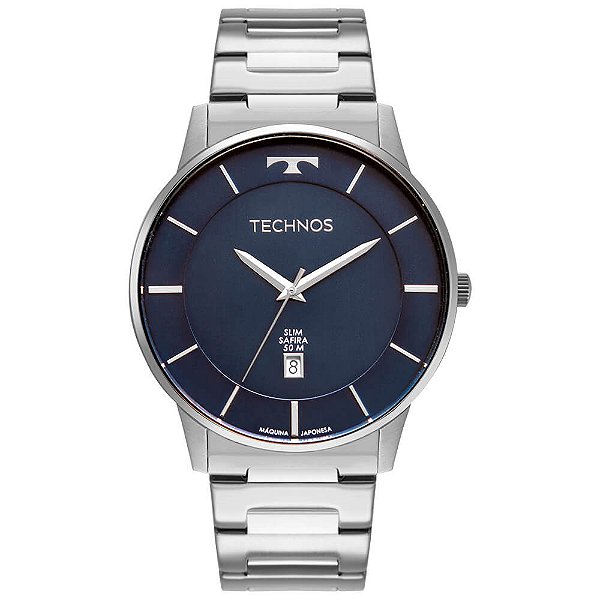 Relógio Technos Masculino Slim GM10YQ/1A - Safira