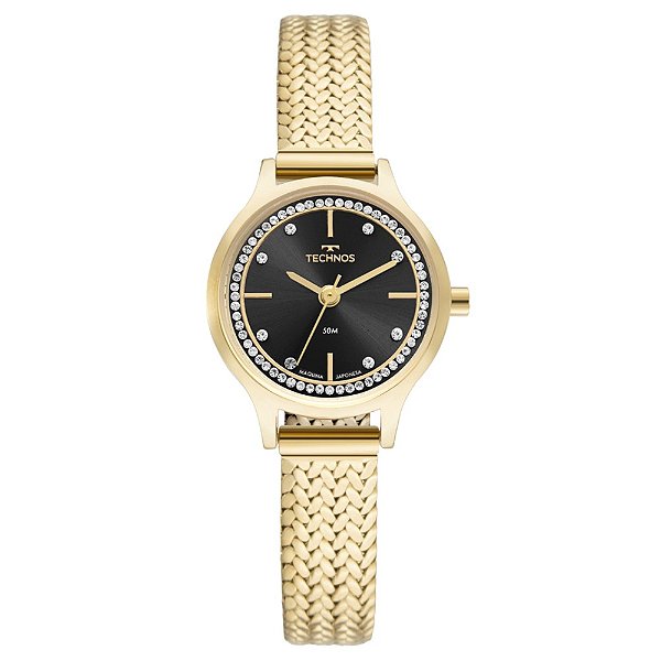 Relógio Technos Feminino Mini Dourado GL32AU/1E