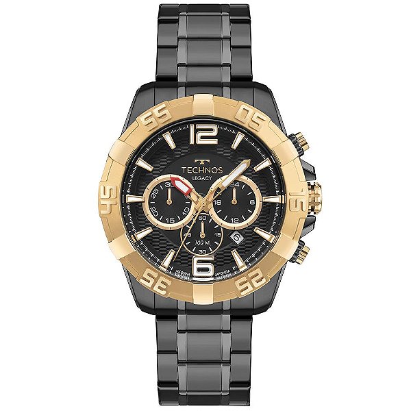 Relógio Technos Masculino Legacy Bicolor - JS26AFD/1P